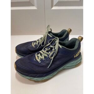 Hoka One One Challenger ATR 5 Womens 8.5 Blue Trail Running Shoes No Insoles